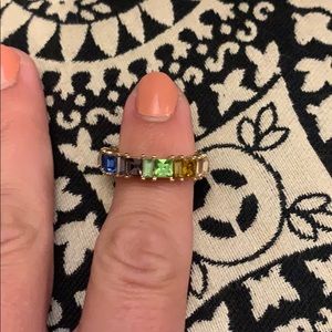 BaubleBar Alisa Rainbow Ring 🌈